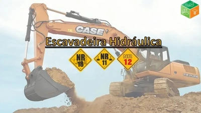 Curso de escavadeira hidráulica