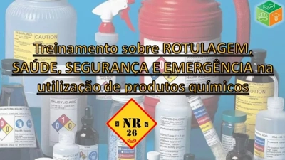 Curso de rotulagem de produtos quimicos