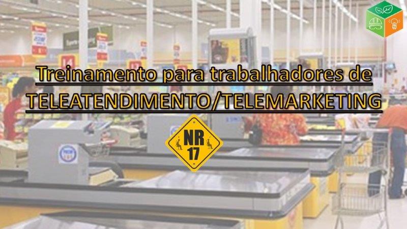 NR-17 Operador de Telemarketing NR-17 Operador de Telemarketing