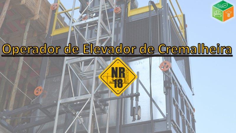 Operador de Elevador de Cremalheira Operador de Elevador de Cremalheira